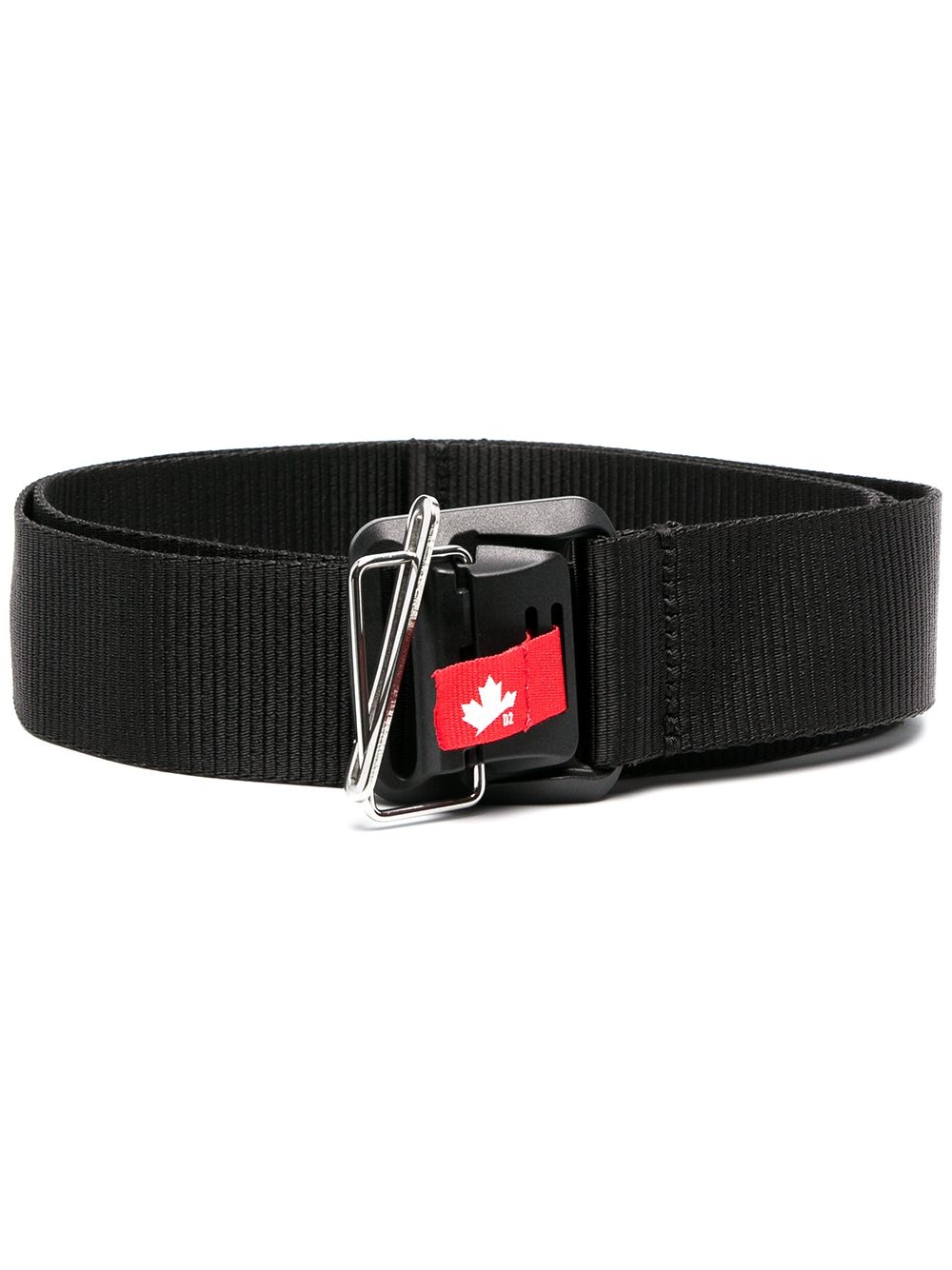 logo-patch belt - 1