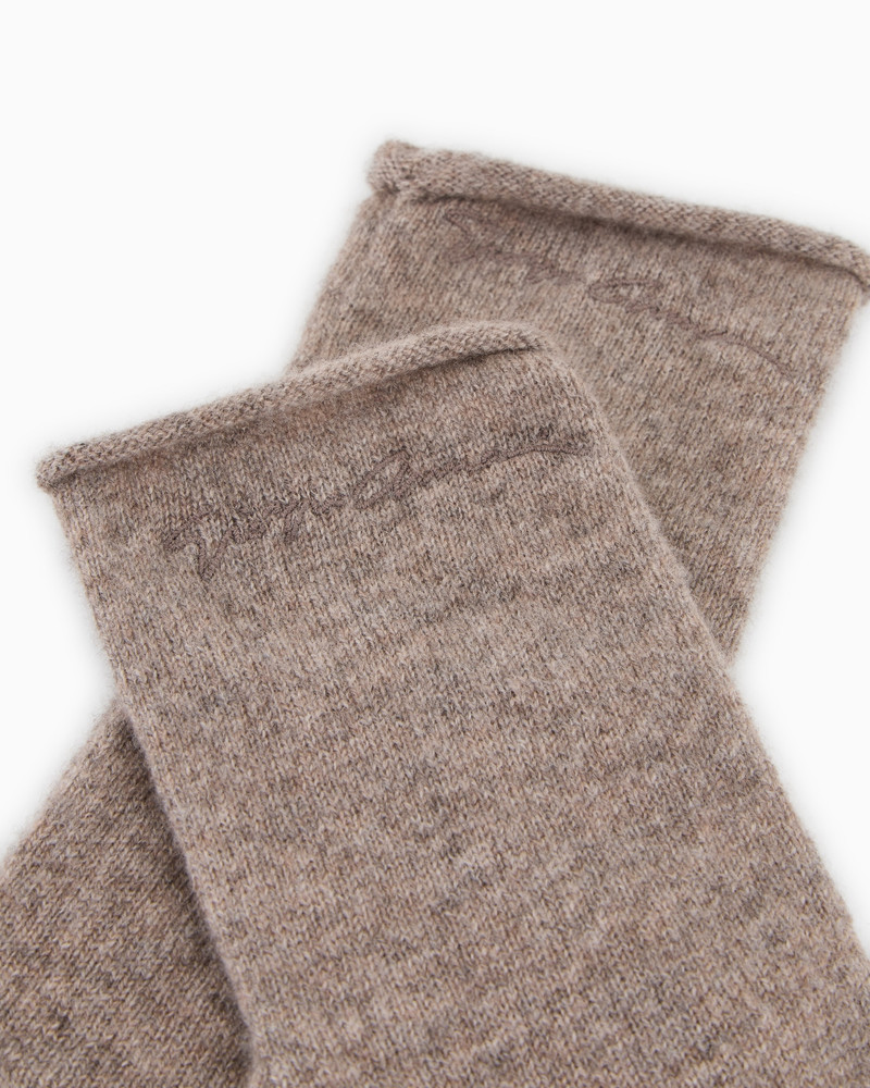 GIORGIO ARMANI Cashmere gloves outlook