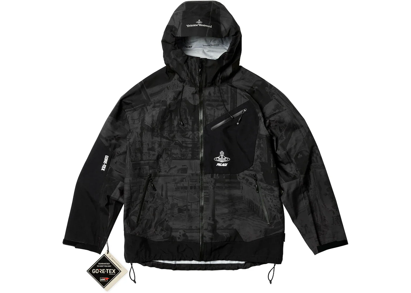 Palace x Vivienne Westwood GORE-TEX Jacket Mono Print - 1