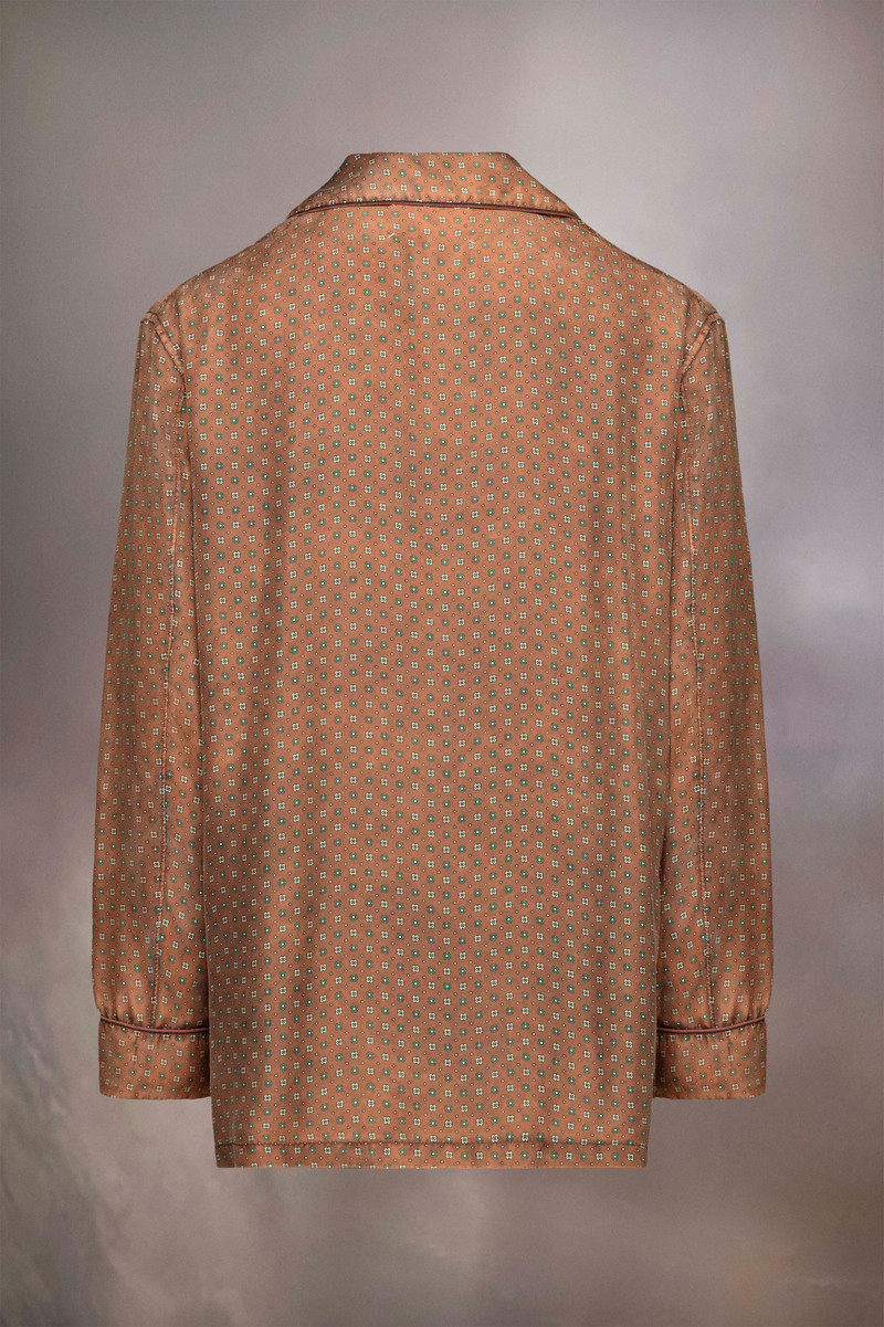 Maison Margiela Tie print shirt outlook
