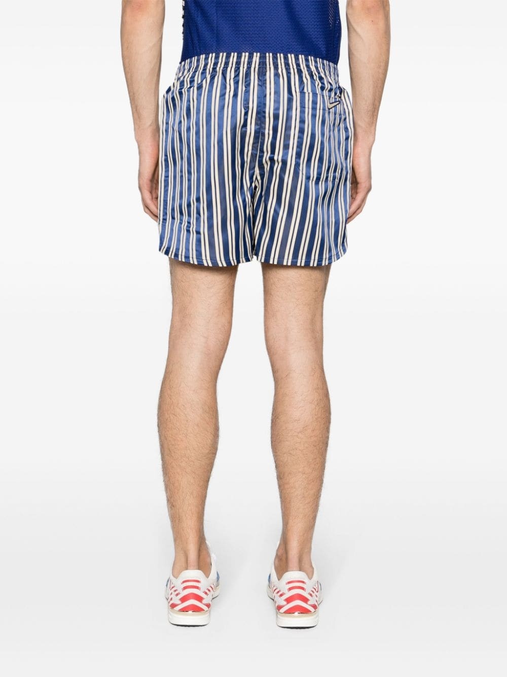 x Bode striped track shorts - 4