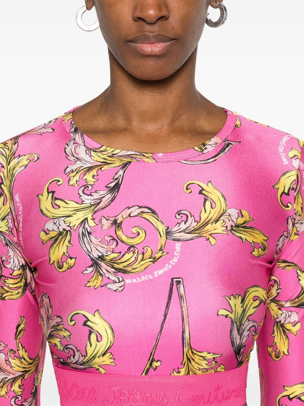 Barocco-print top - 5