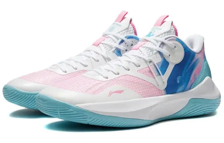 Li-Ning Sonic 9 Team Low 'White Prism Pink' ABPS023-1 - 4