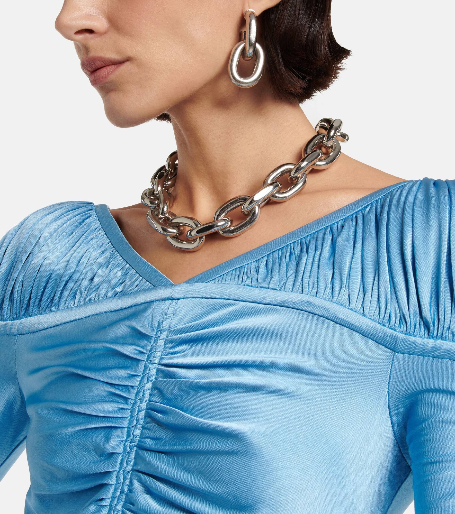 Chain link earrings - 3