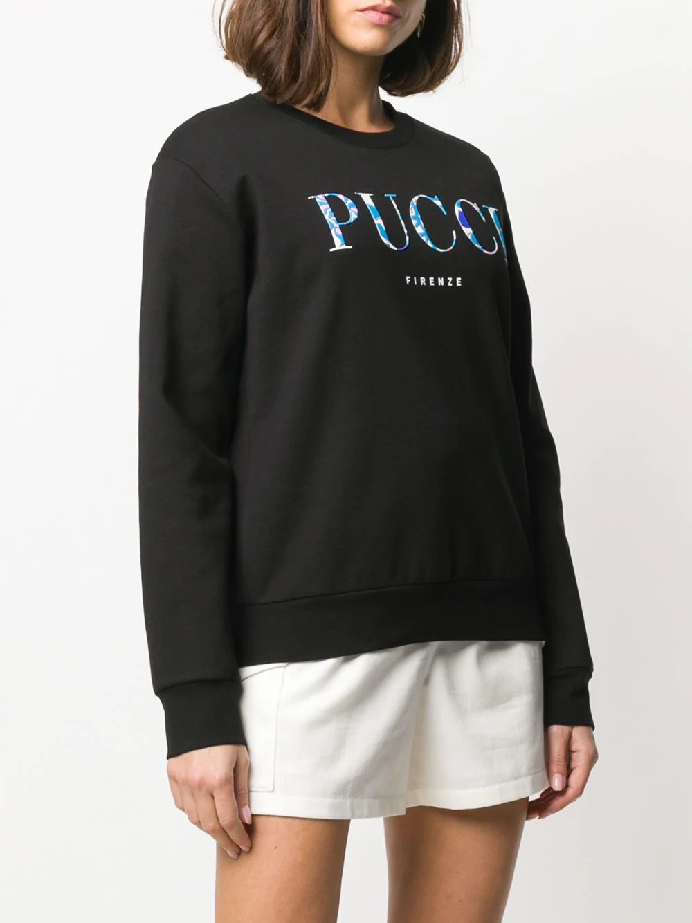 logo-printed sweatshirt - 3