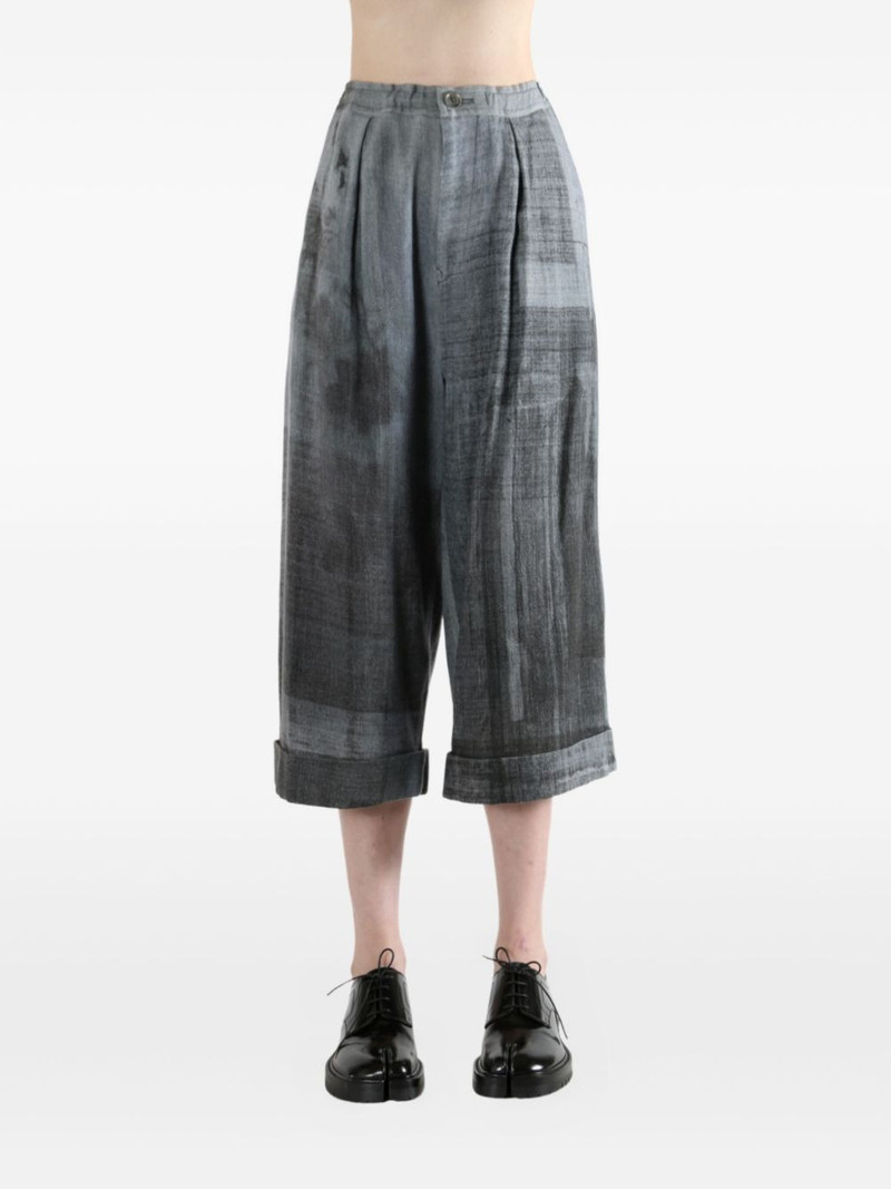 Y's back-pocket trousers outlook
