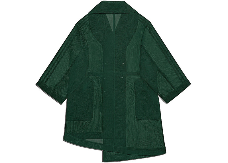 adidas adidas Ivy Park Mesh Jacket Dark Green outlook