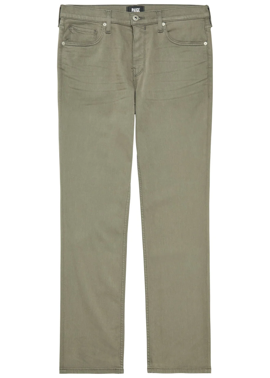 Paige Federal Slim Straight-leg Jeans - 1