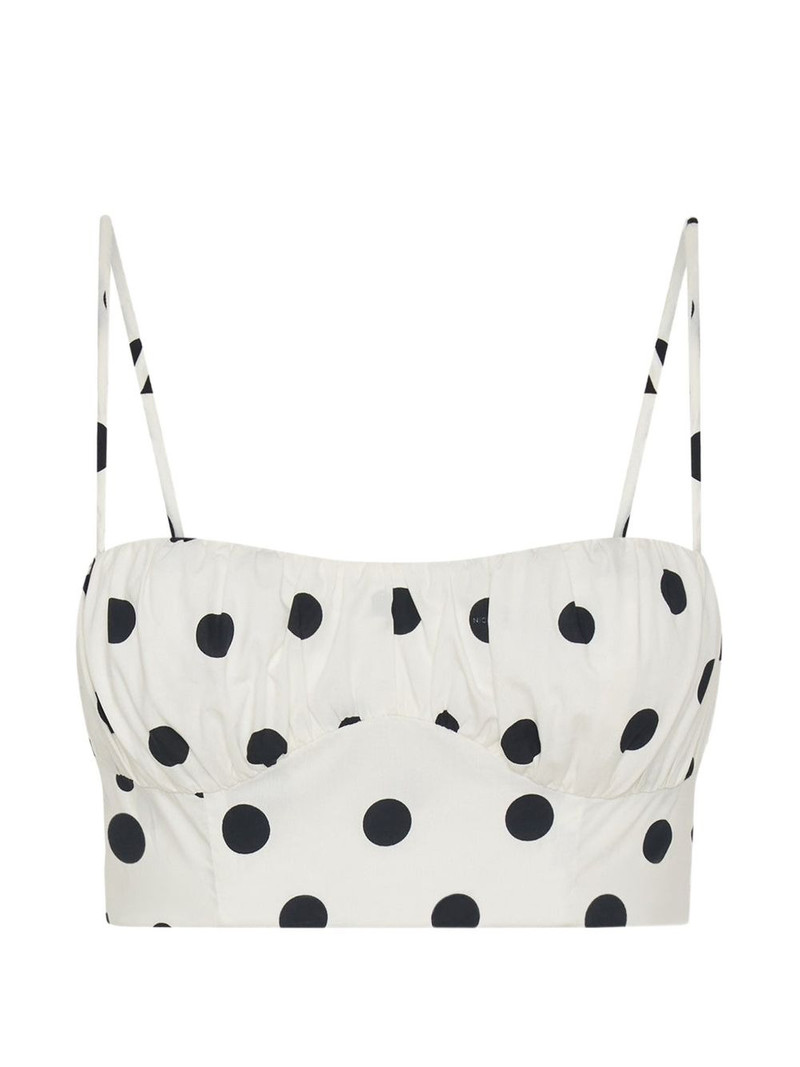 NICHOLAS Yulia polka-dot top outlook