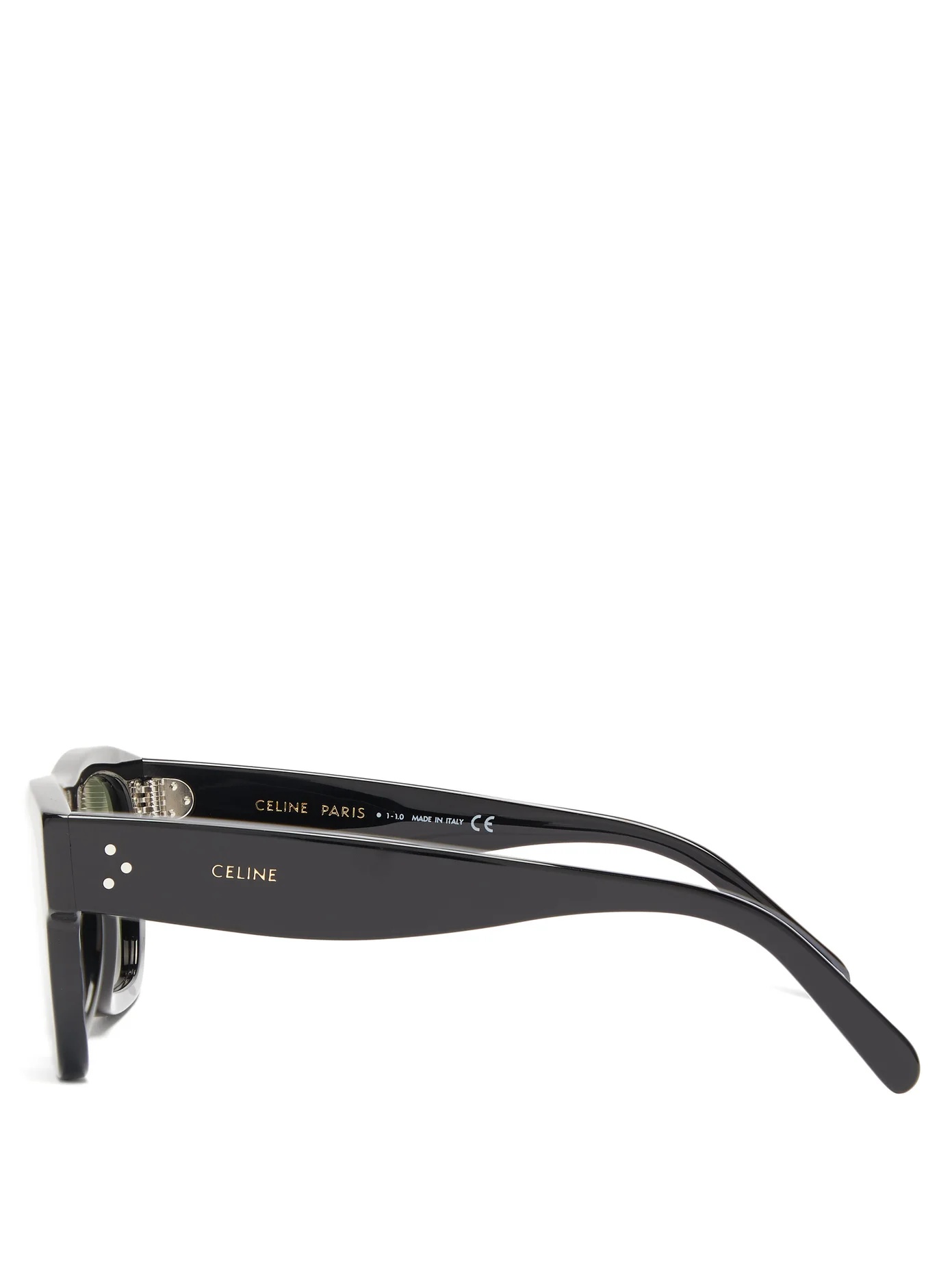 Square acetate sunglasses - 4