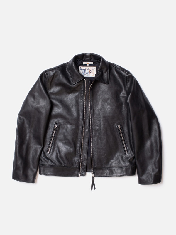 Eddy Rider Leather Jacket Black - 4