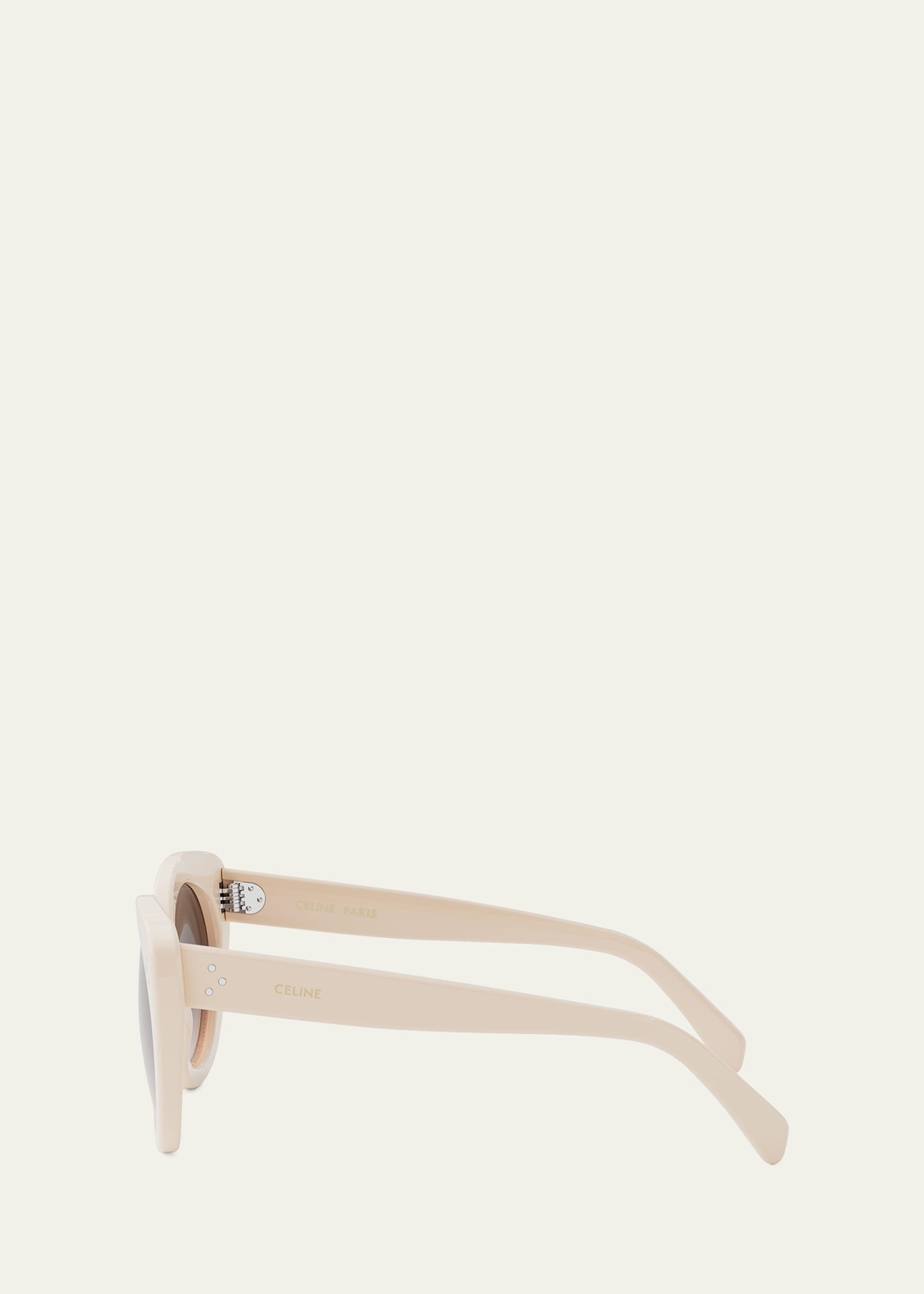 Bold 3 Dots Acetate Butterfly Sunglasses - 3