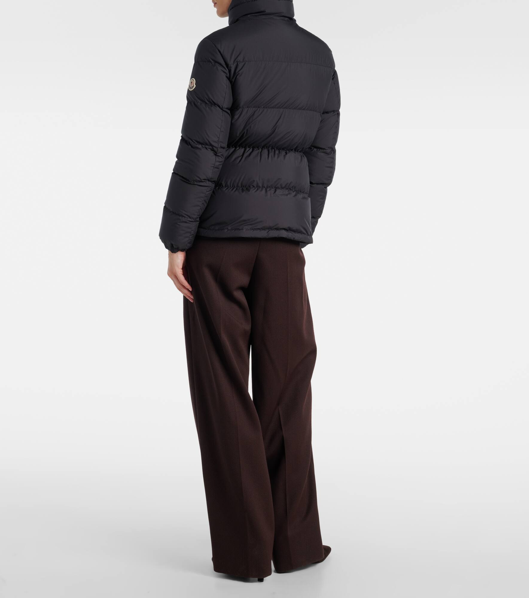 Quilted down jacket - 3