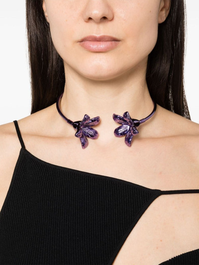 Marni floral-appliquÃ© choker necklace outlook