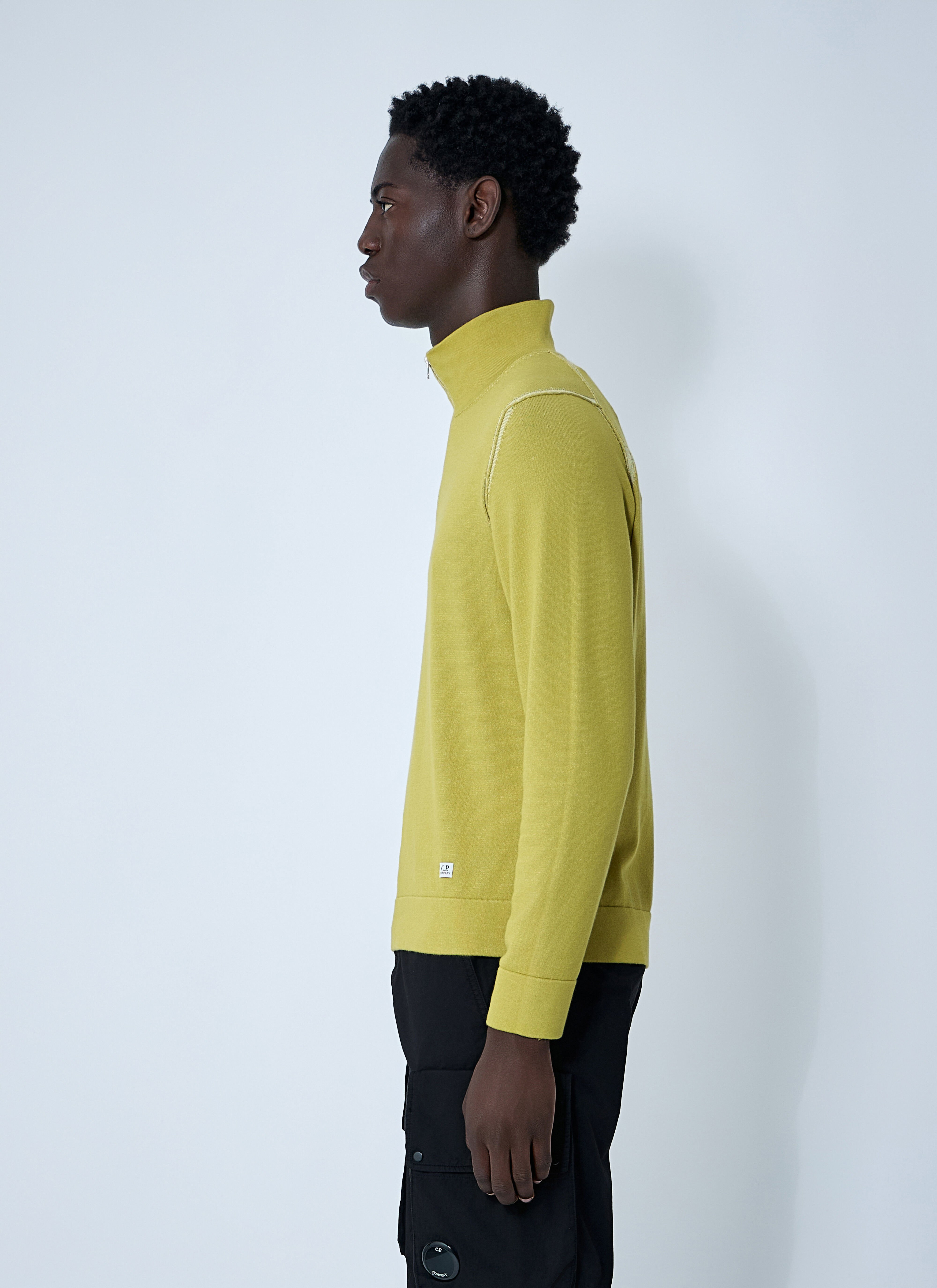 Half Zip-Up Sweater - 3