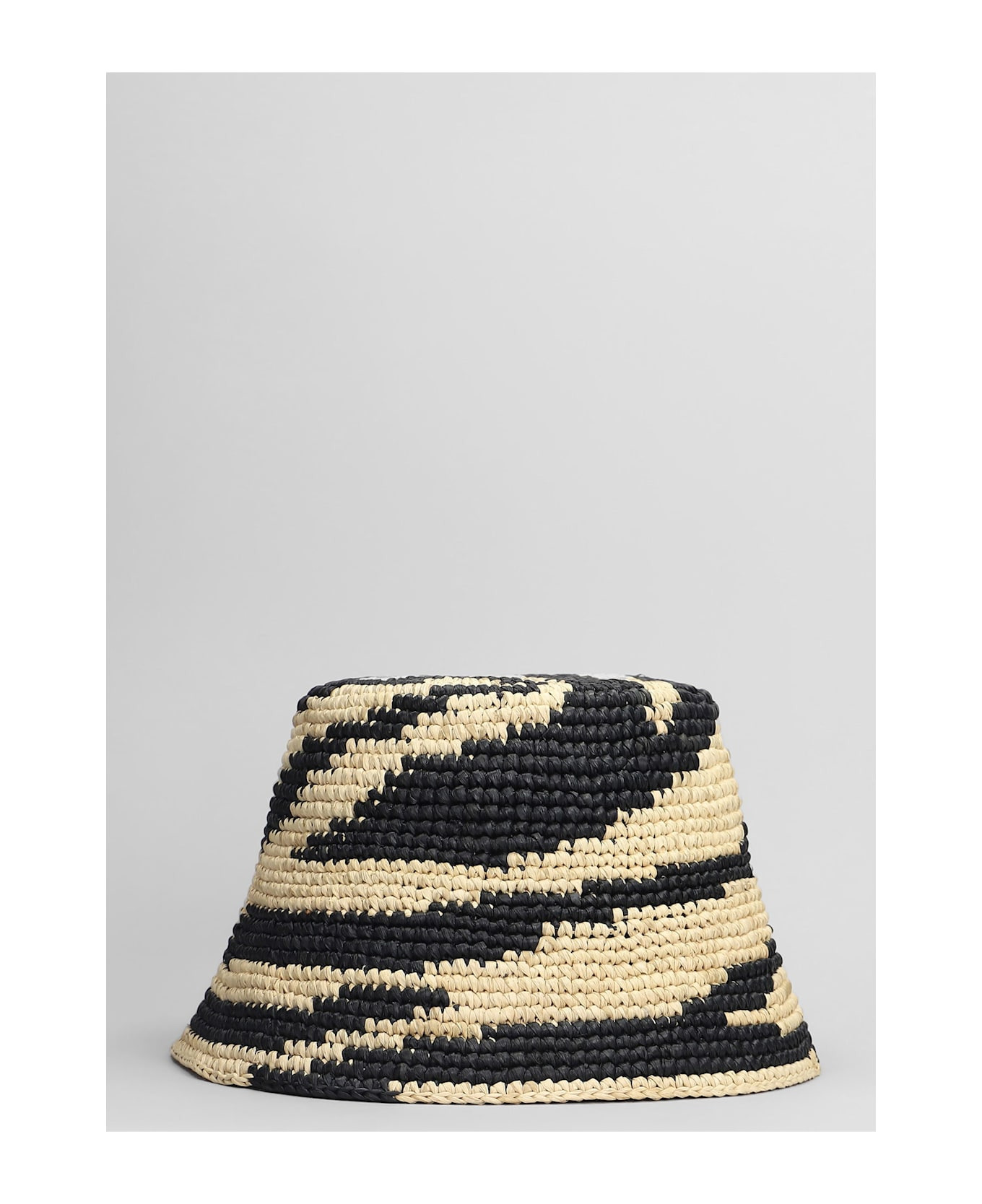 Hats In Beige Raffia - 2