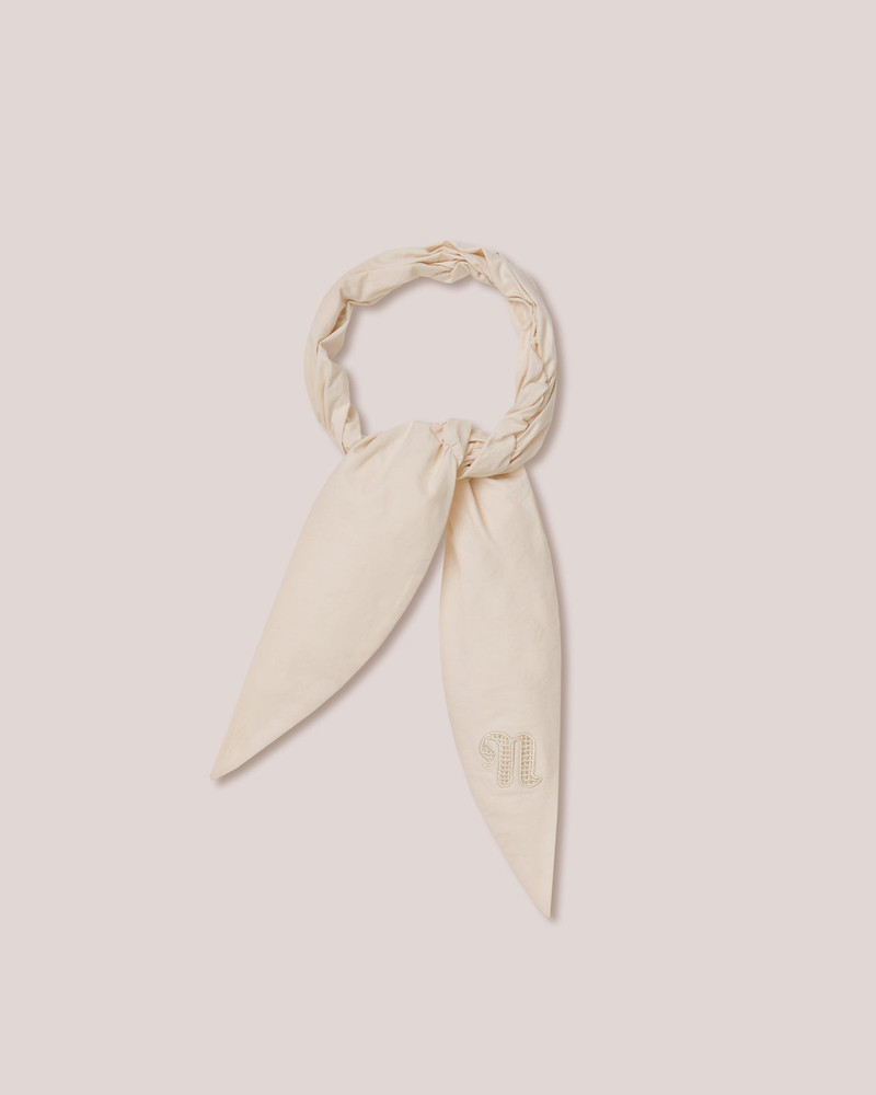 Nanushka Heavy Poplin Bow Scarf outlook
