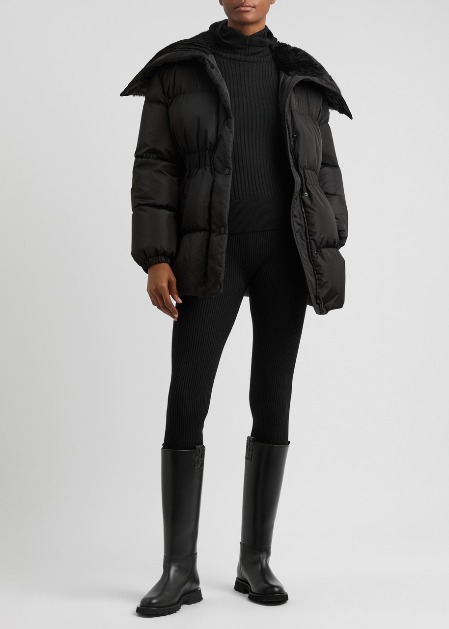 Moncler Ribbed Hooded Wool-blend Jumper - 4