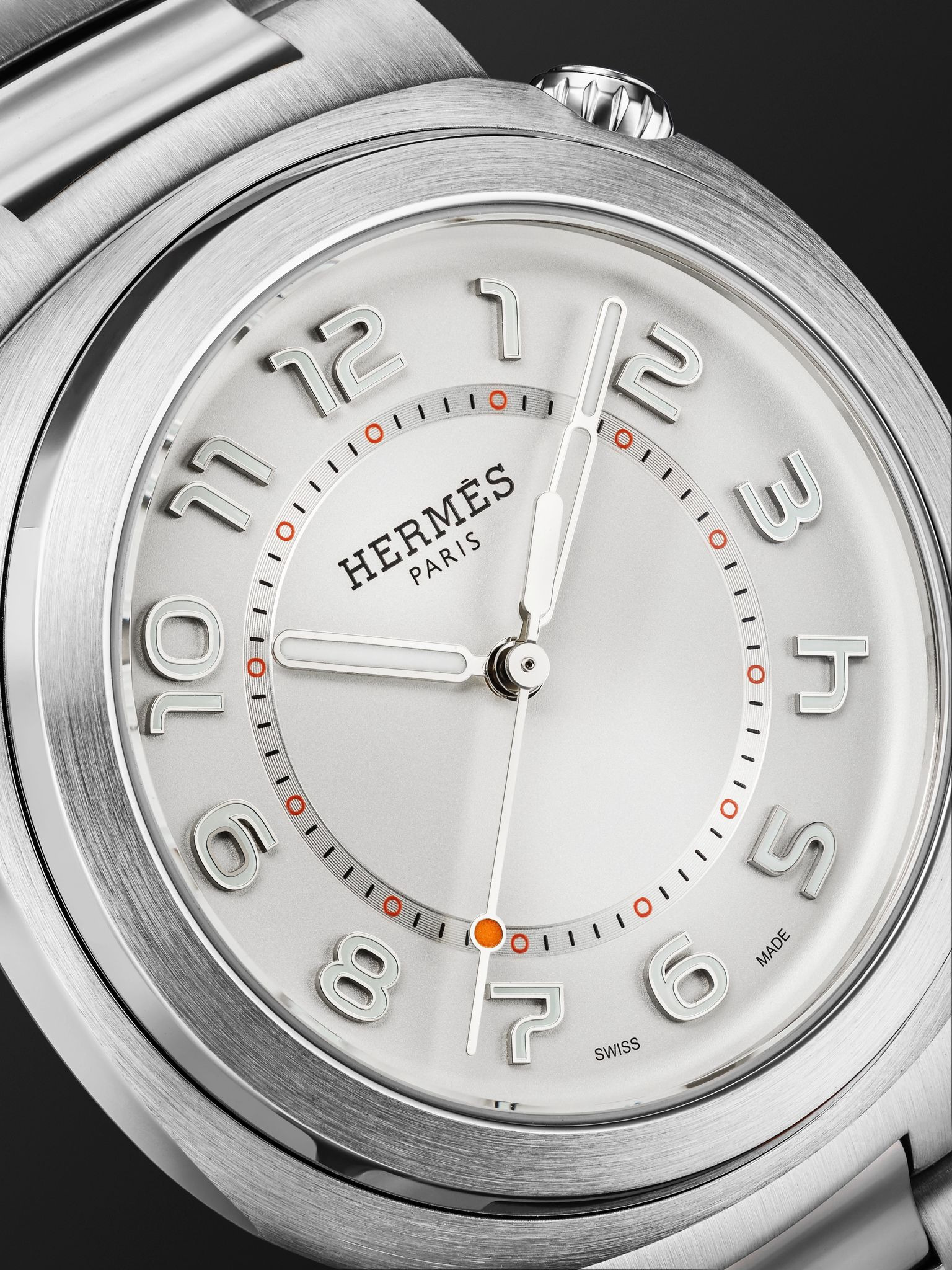 Cut Automatic 36mm Stainless Steel Watch, Ref. No. 403190WW00 Silver - 6