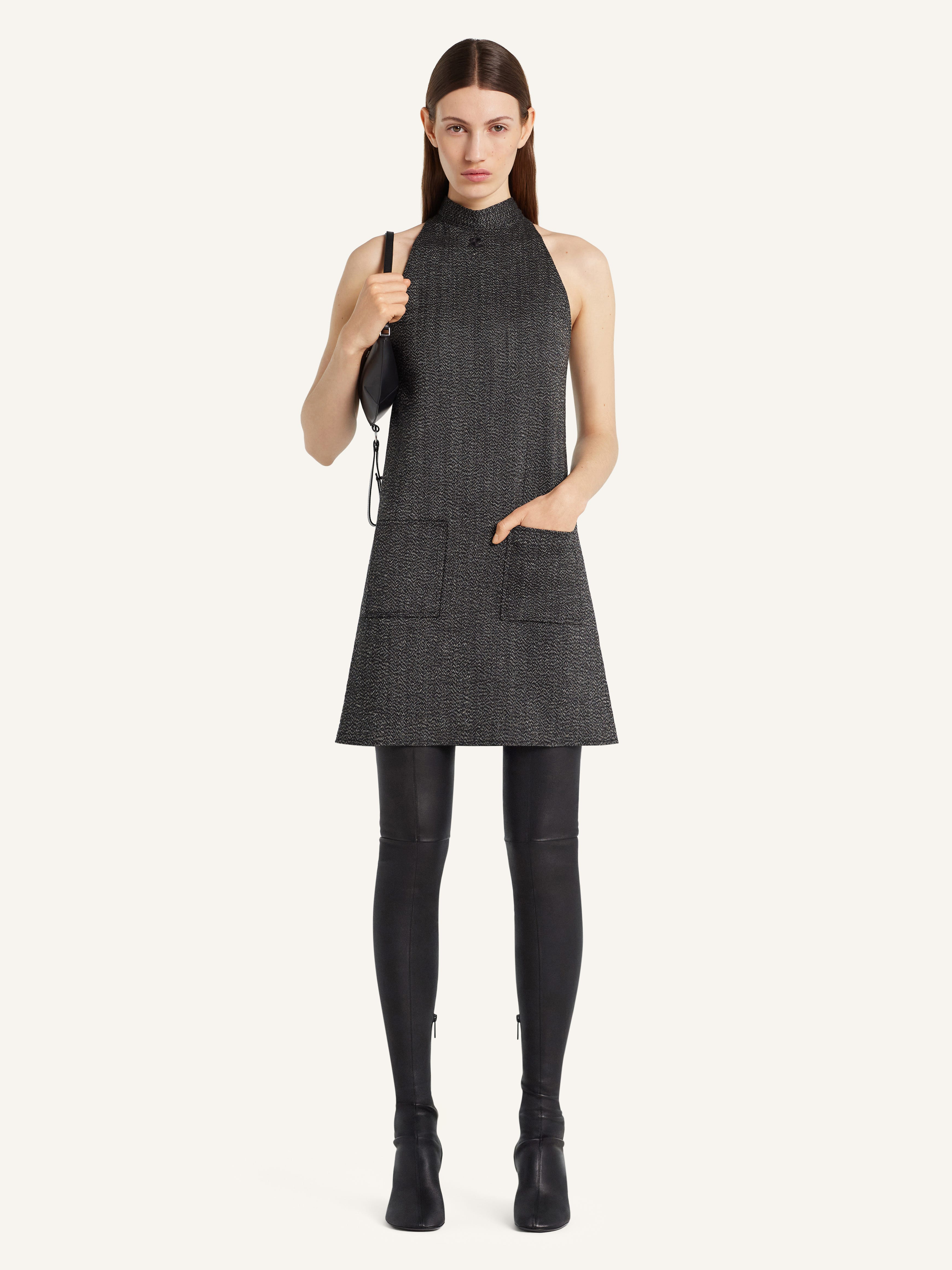 HERITAGE CAVIAR A-LINE DRESS - 2