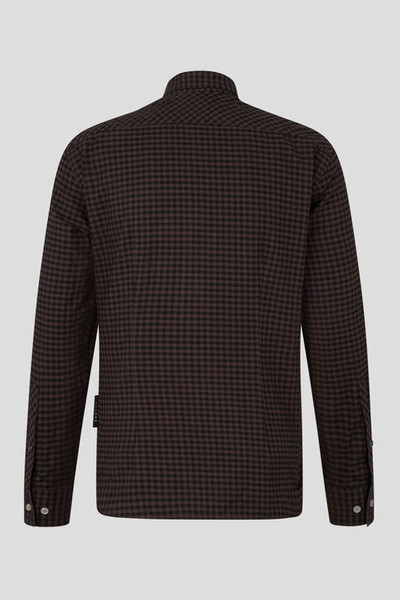 BOGNER Timi Flannel shirt in Brown/Black outlook