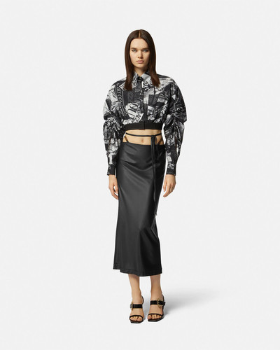 VERSACE JEANS COUTURE Logo Midi Skirt outlook