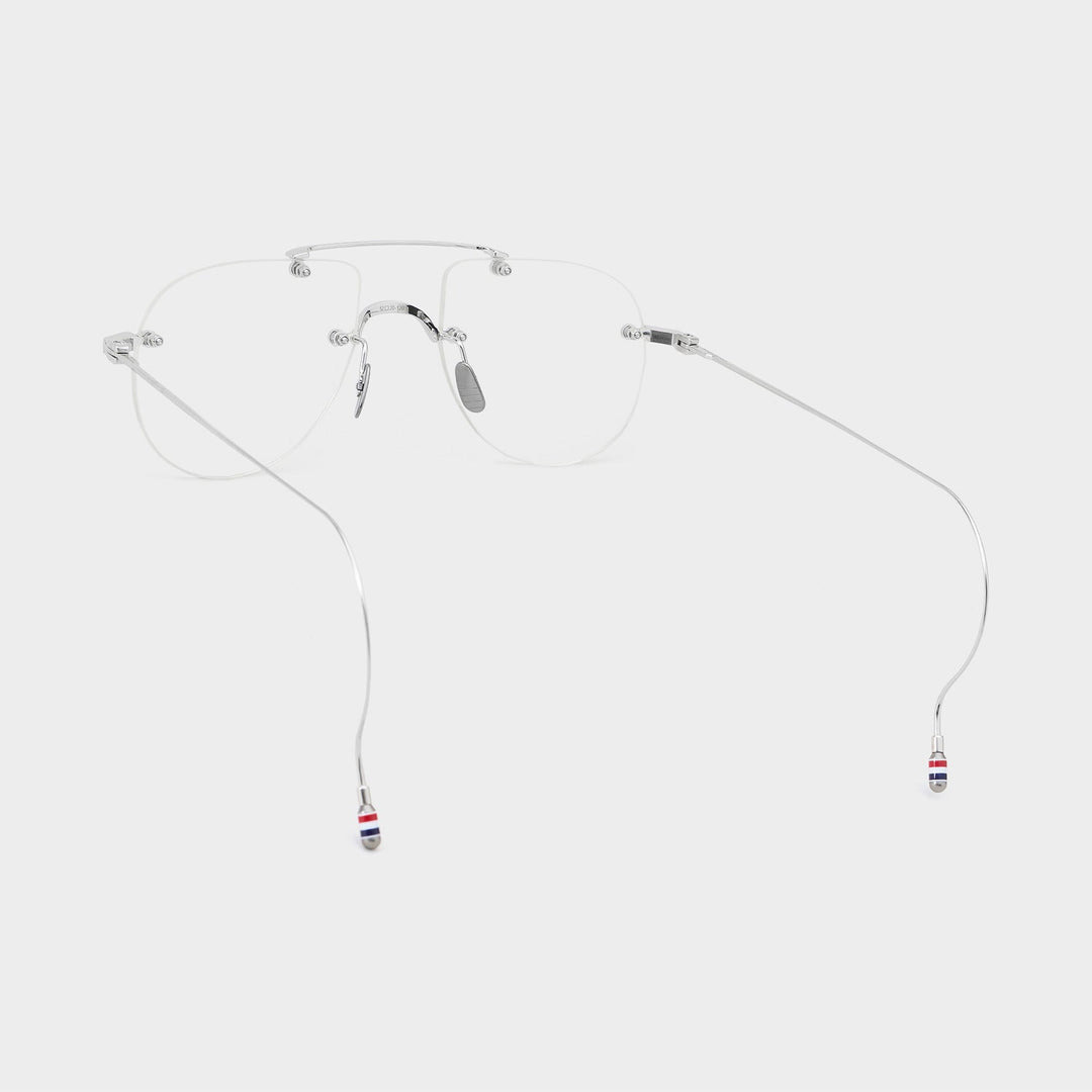 Rimless Aviator Eyeglasses - 3