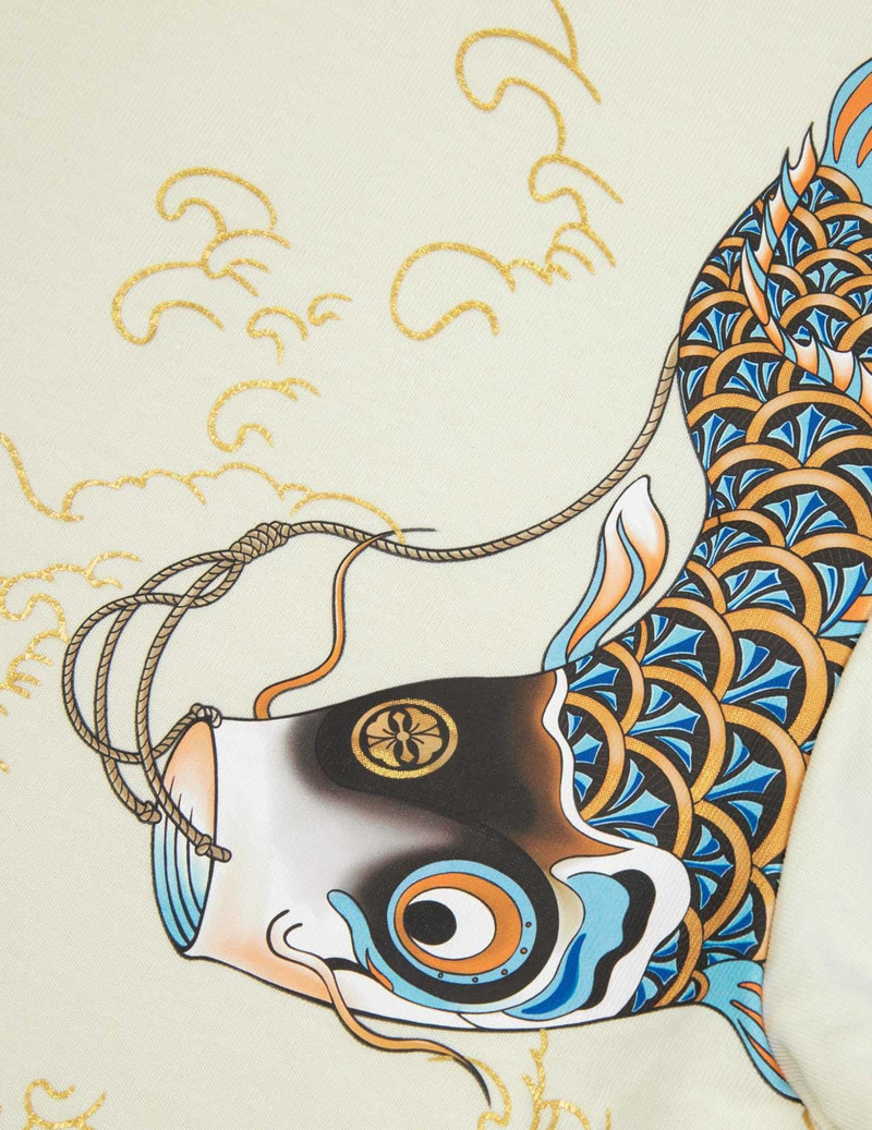 LOGO AND KOINOBORI PRINT RELAX FIT T-SHIRT 8