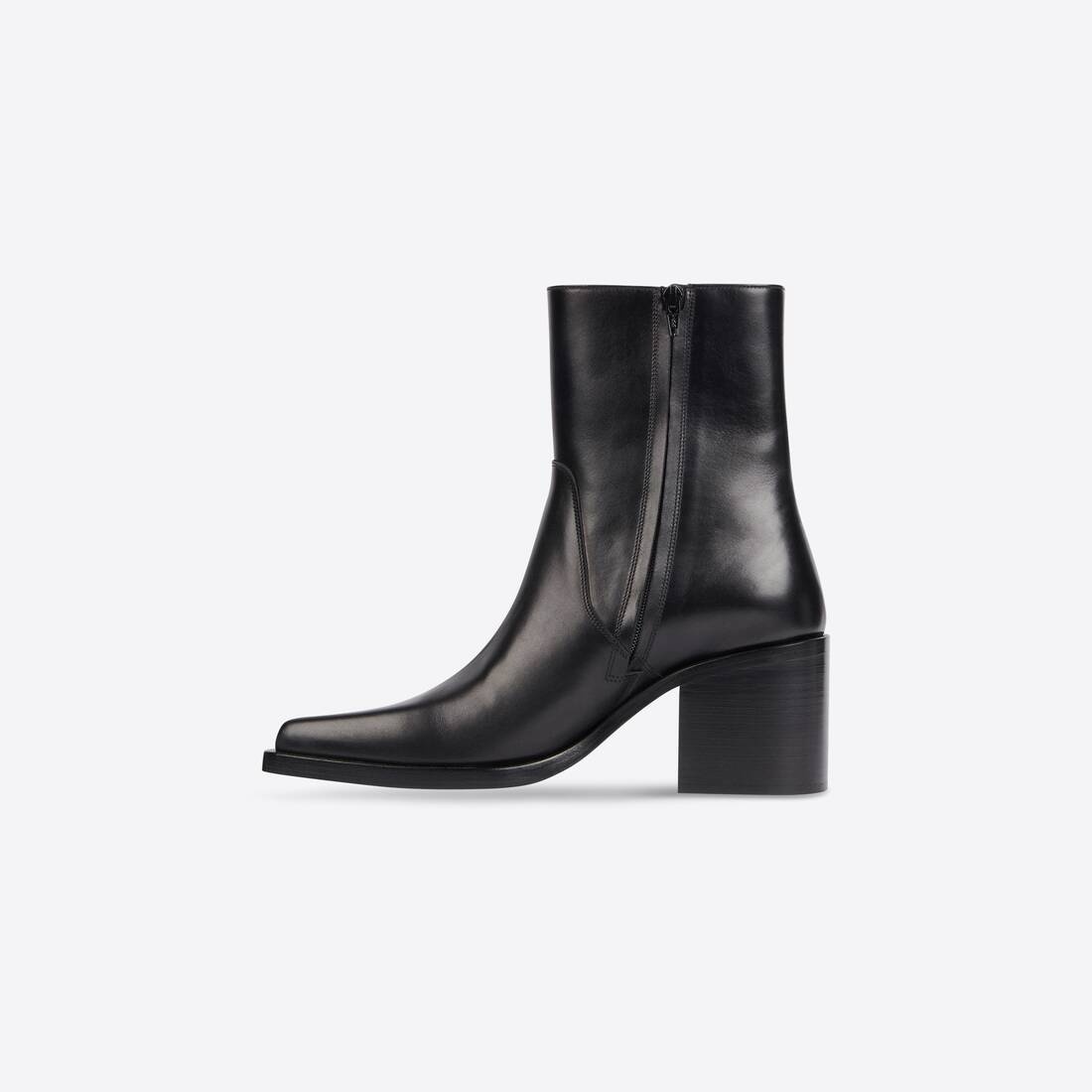 Men's Cut 80mm Bootie in Black - 4