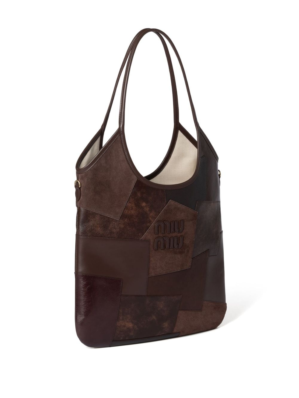 Ivy leather tote bag - 3