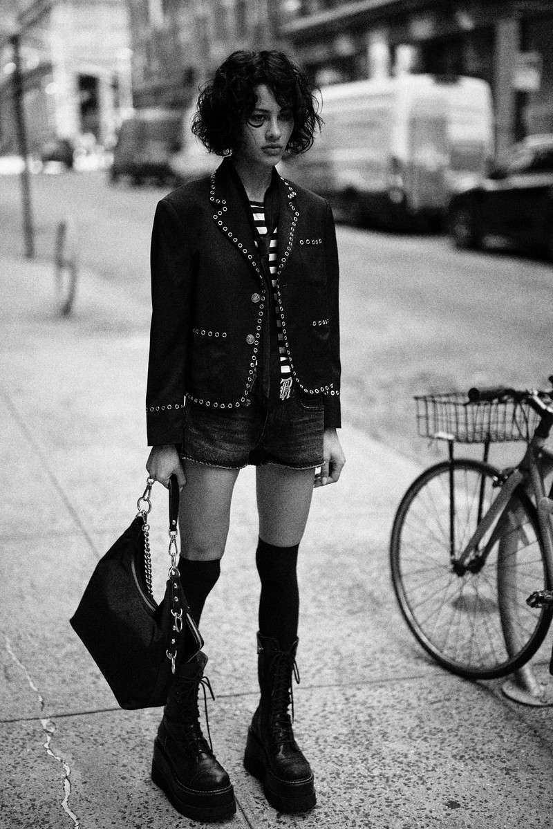 R13 CROPPED BOXY BLAZER outlook