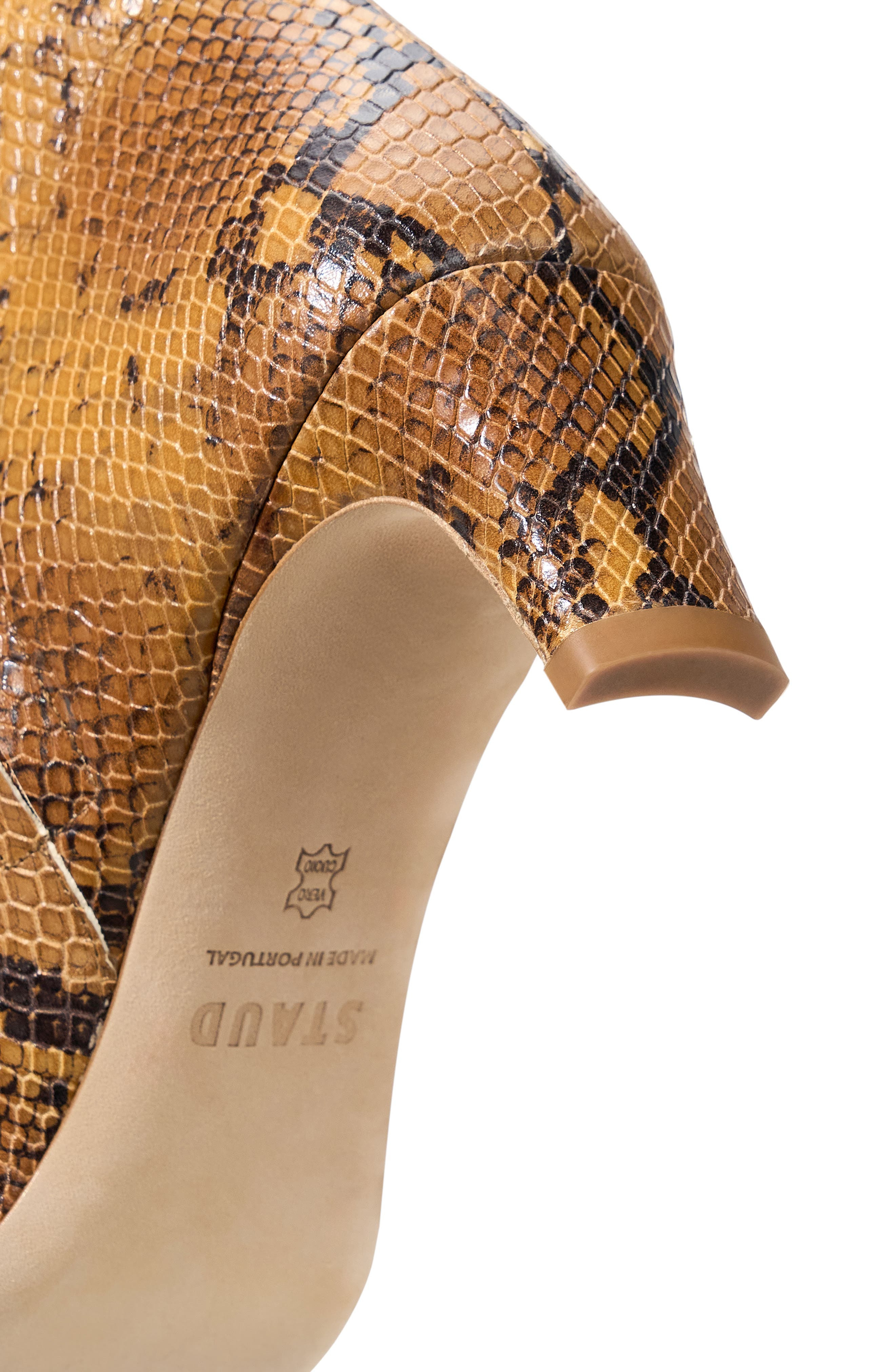 STAUD Wally Snakeskin Embossed Bootie at Nordstrom - 5