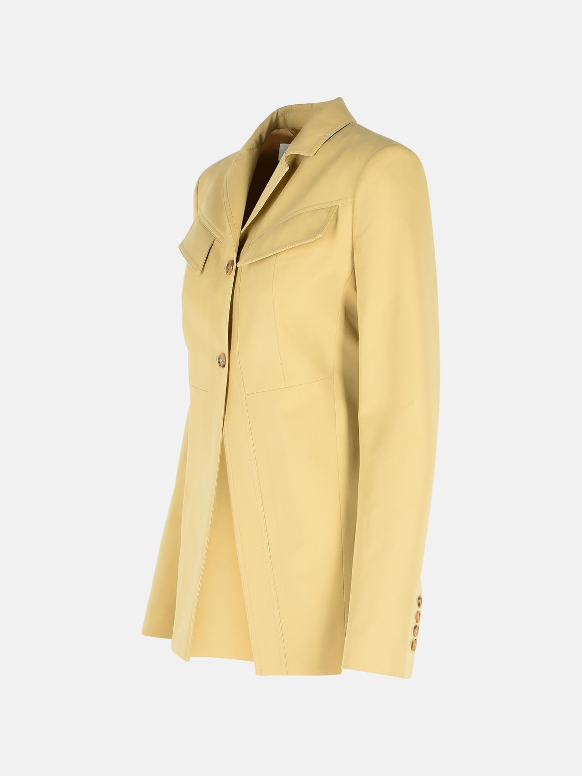 'TOYBOX' BEIGE COTTON JACKET - 2