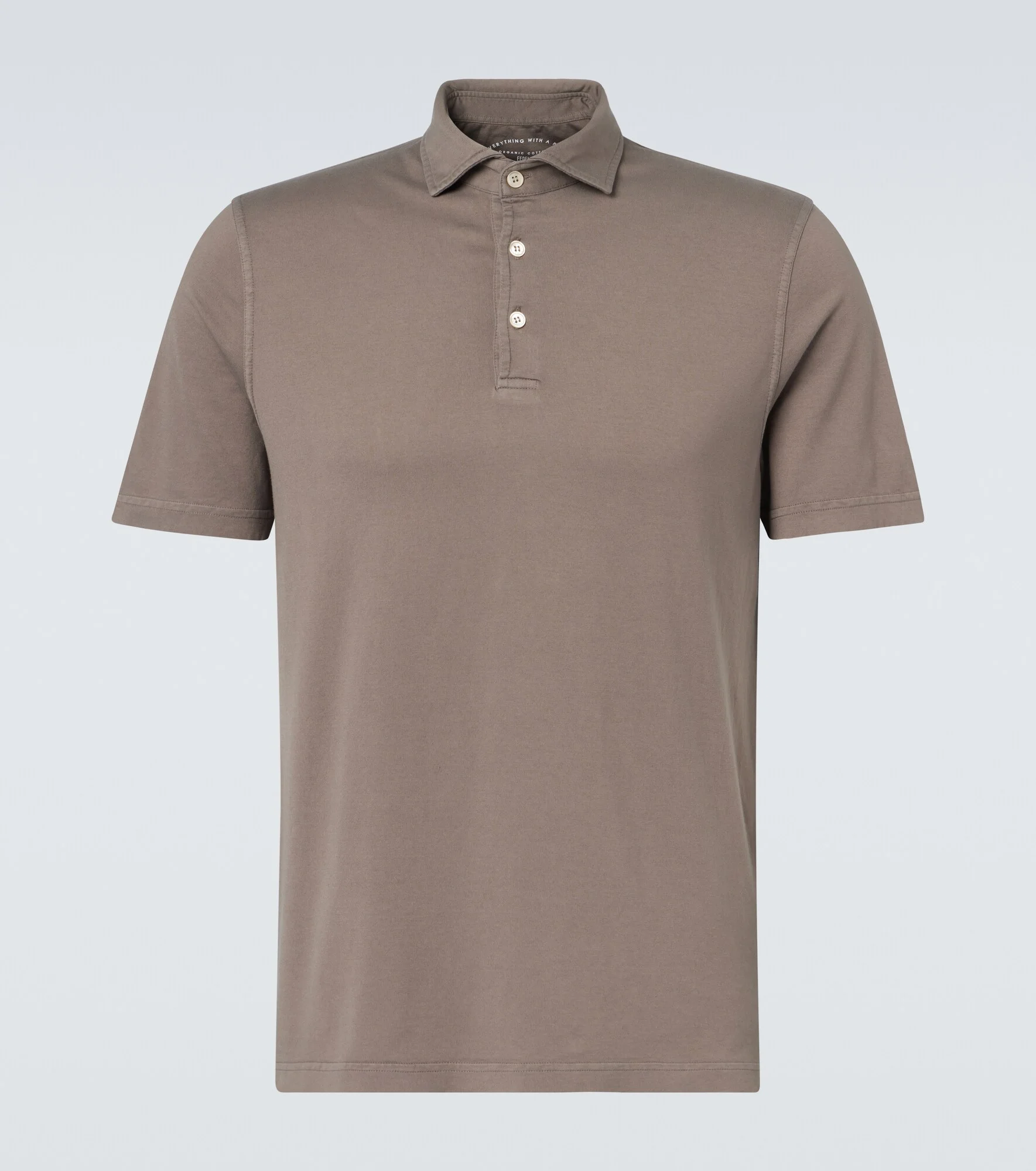 Zero cotton jersey polo shirt - 1