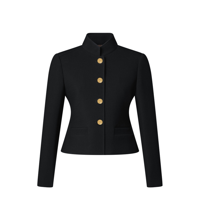 LV Button Officer Jacket 1