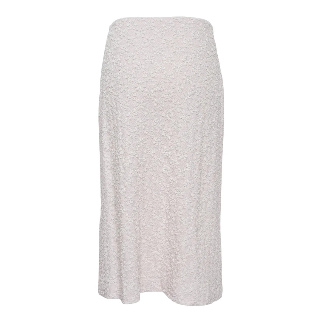 Skirt 3D Flower Viscose Gauffr - 2
