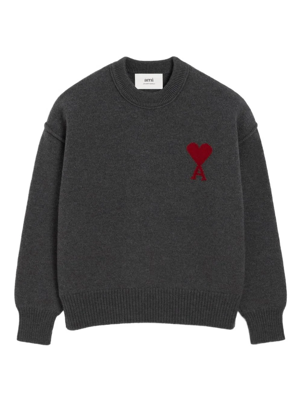 Ami De Coeur crew-neck wool sweater - 1