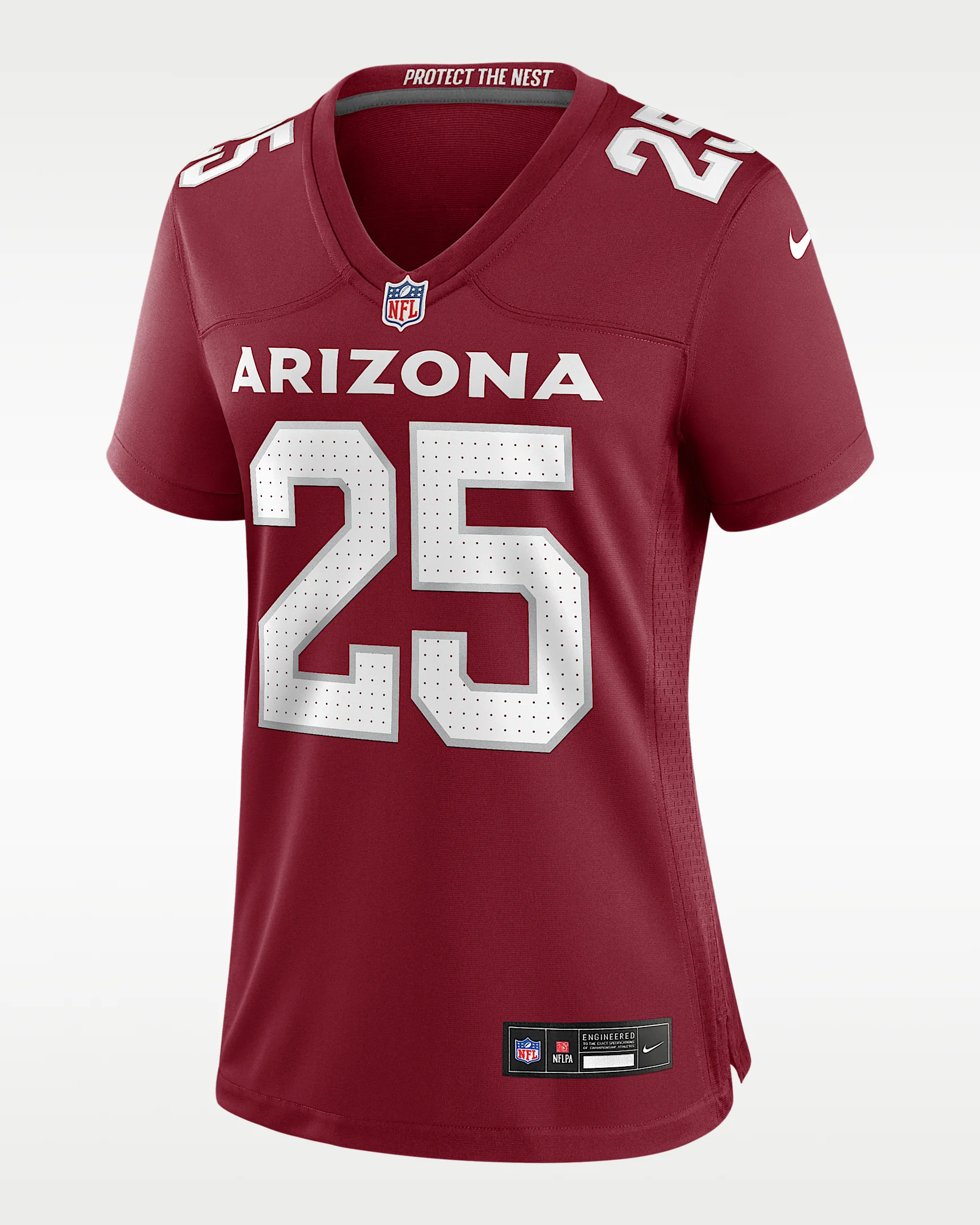 Zaven Collins Arizona Cardinals Women's Nike NFL Game Football Jersey - 1
