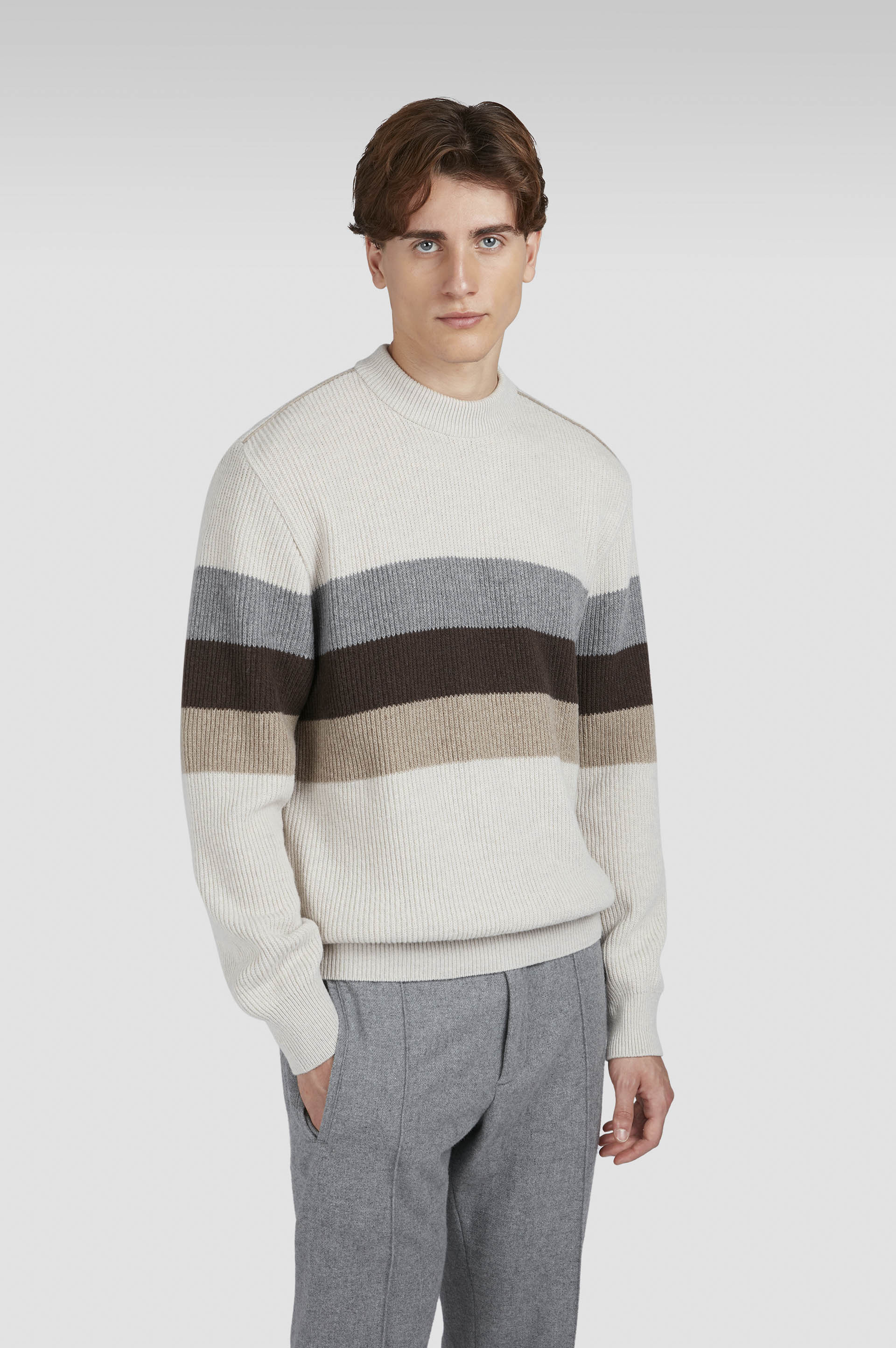 RE-WOOL CREWNECK SWEATER - 6