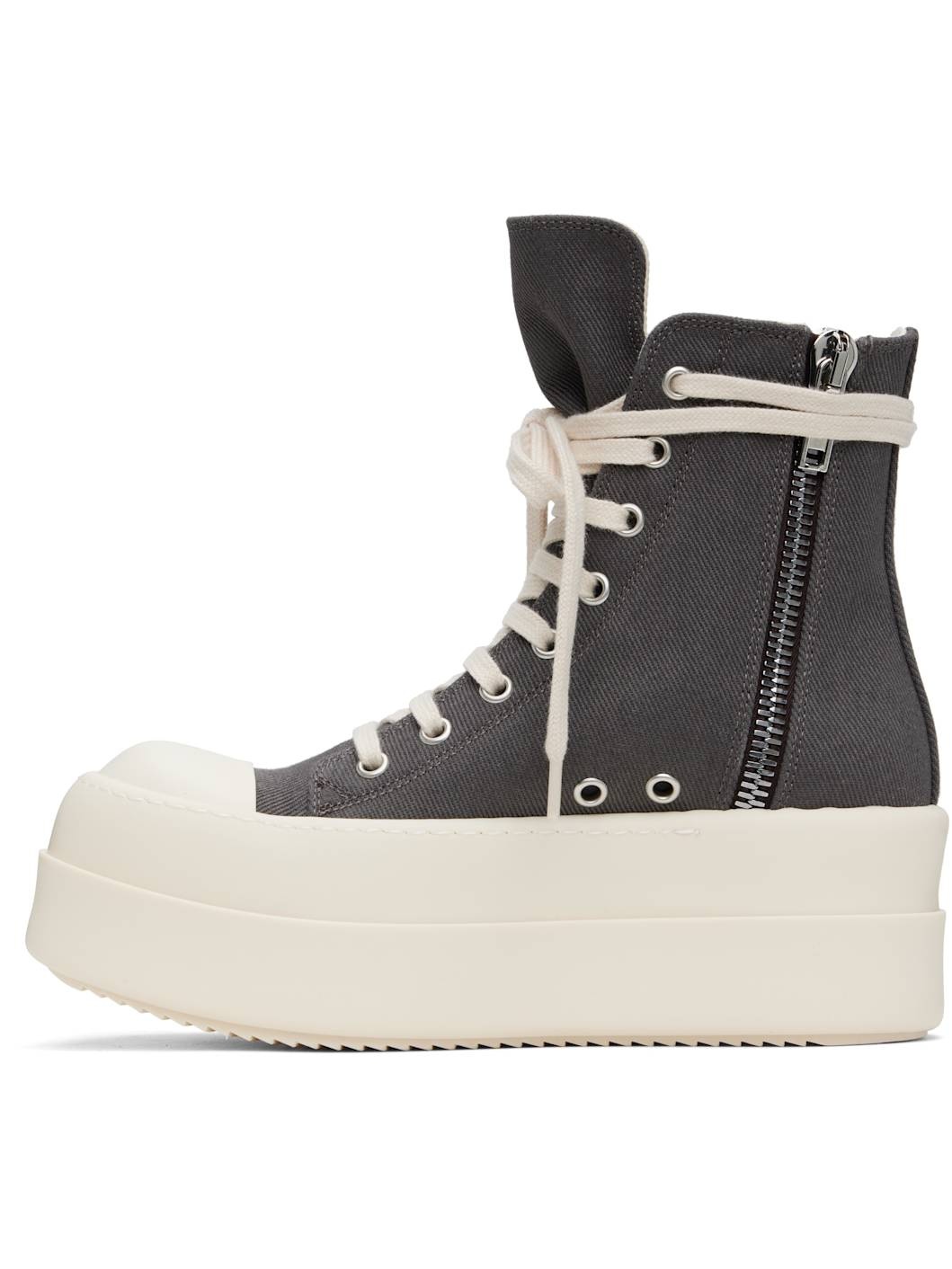 Gray Hollywood Double Bumper Sneaks Sneakers - 3