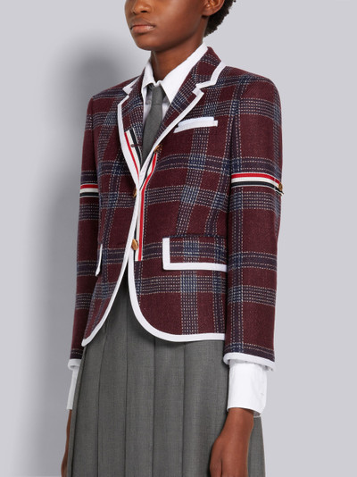 Thom Browne Grosgrain armband blazer outlook