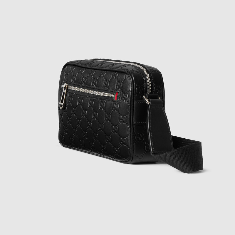 GUCCI GG Emblem small crossbody bag outlook