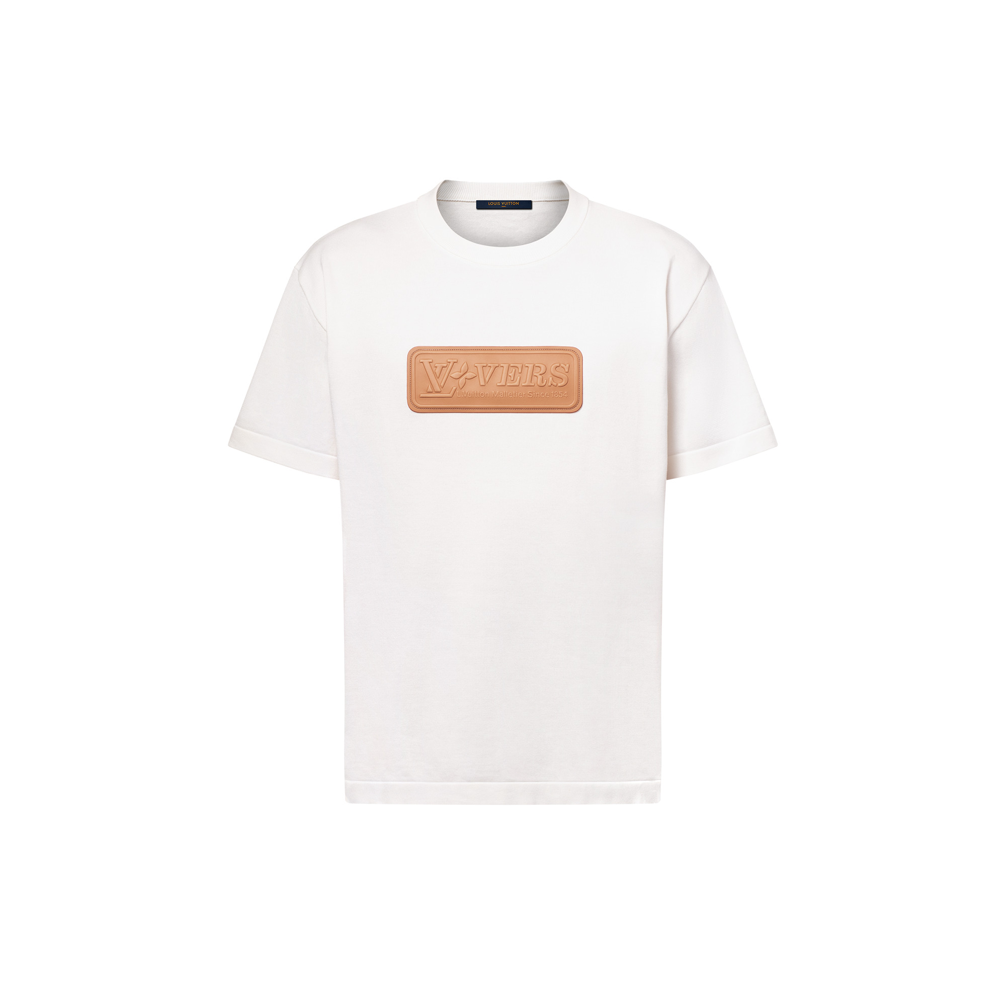 VVN Patch Short-Sleeved Cotton Crewneck - 1