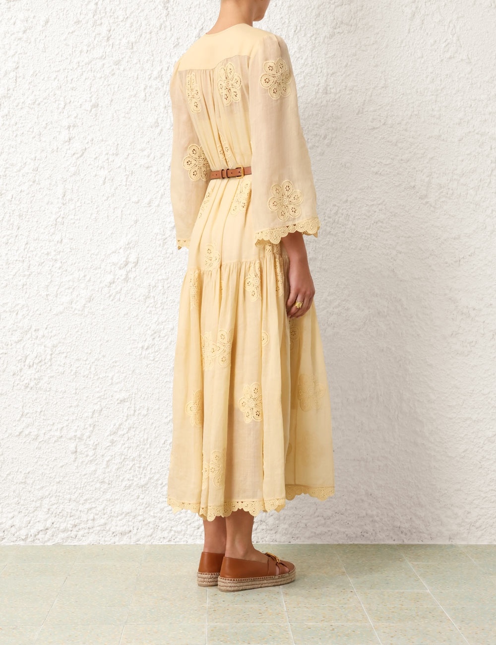 ACADIAN EMBROIDERED MAXI DRESS - 4