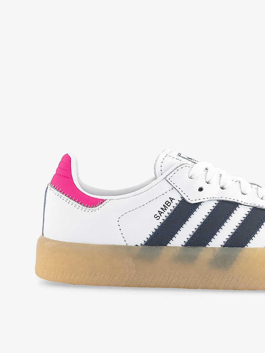 Sambae Leather Low-Top Trainers - 5