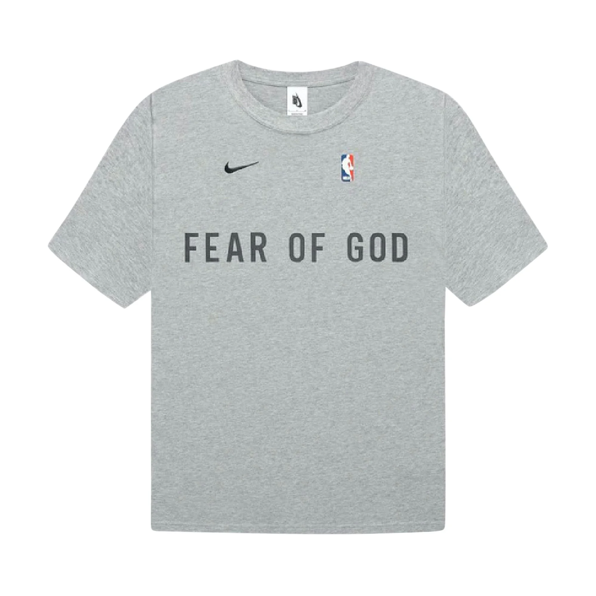 Nike x Fear of God Warm Up T-Shirt 'Dark Heather Grey' - 1