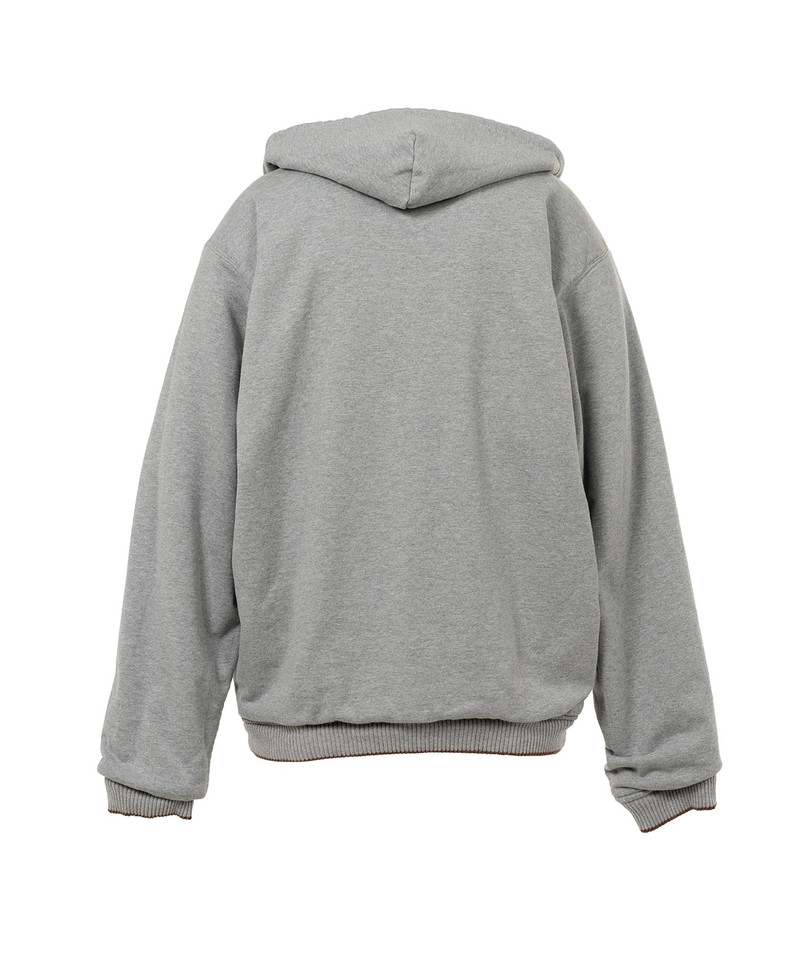 Reversible Hoodie Layered Souvenir Jacket 32