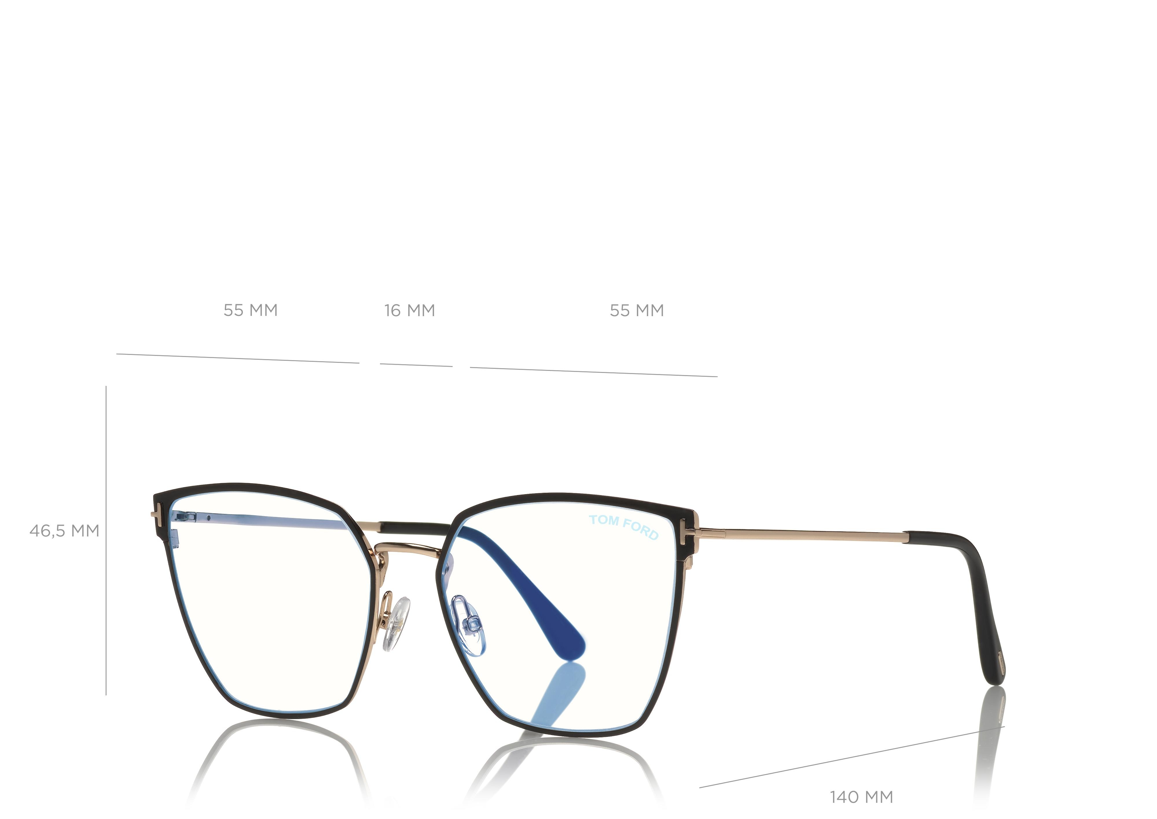 BLUE BLOCK SOFT SQUARE OPTICALS - 4