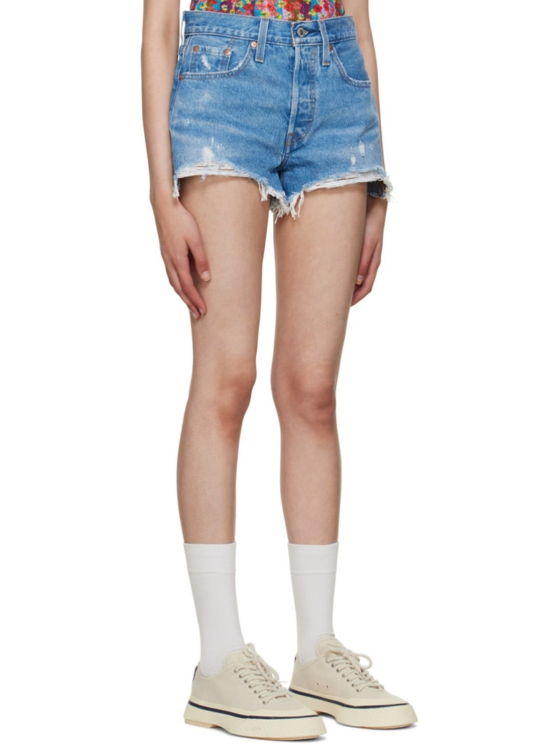 Blue 501 Original Shorts 2