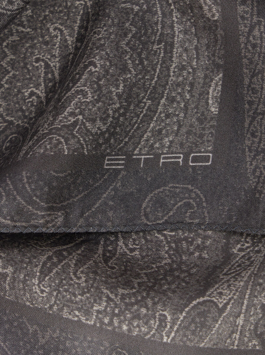 PRINTED SILK POCKET SQUARE - 2